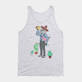 Skeleton Birthday PART! Tank Top